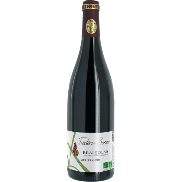 Vin rouge beaujolais bio FREDERIC SORNIN  75cl x1 197