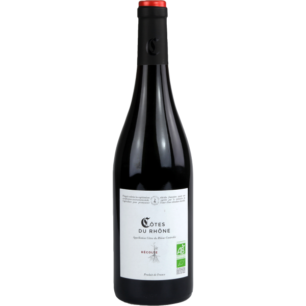 Vin rouge vallée du rhône bio DEFAULT  75cl x1 336
