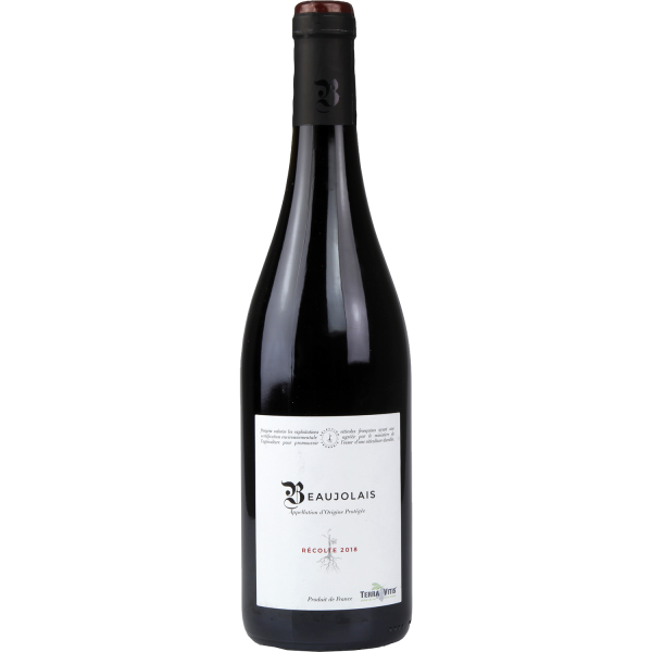 Vin rouge beaujolais TERRA VITIS  75cl x1 195