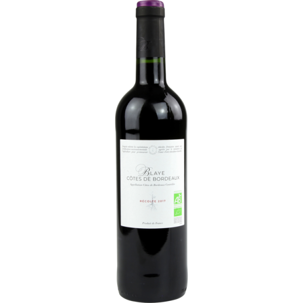 Vin rouge bordeaux bio franprix  75cl x1 217