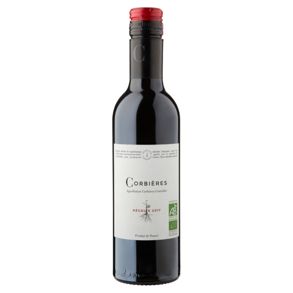 Vin rouge Corbières bio franprix  37,5cl x1 172