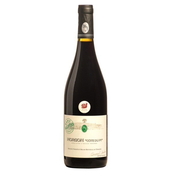 Vin rouge aop morgon ANIMA VINUM l'escargot vigneron  75cl x1 192
