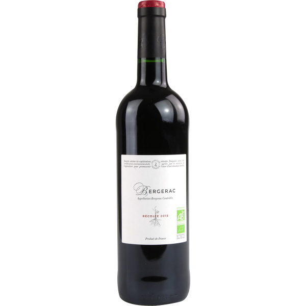 Vin rouge Bergerac bio DEFAULT  75cl x1 162