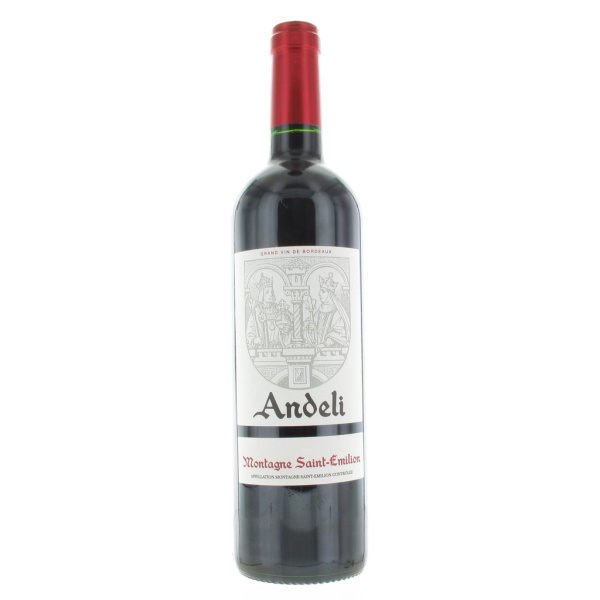Vin rouge saint-emilion Andeli  75cl x1 323