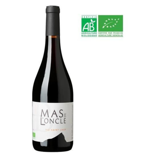 Vin rouge "Pic st loup" bio LES VIGNOBLES D'OC  75cl x1 157