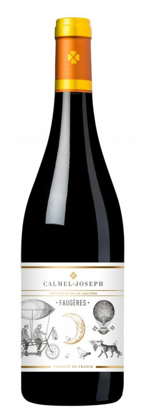 Vin rouge faugères bio Calmel &amp; joseph  75cl x1 285