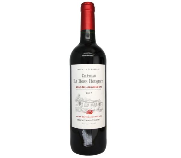 Vin rouge bordeaux saint emilion Chateau rose bouquey  75cl x1 220