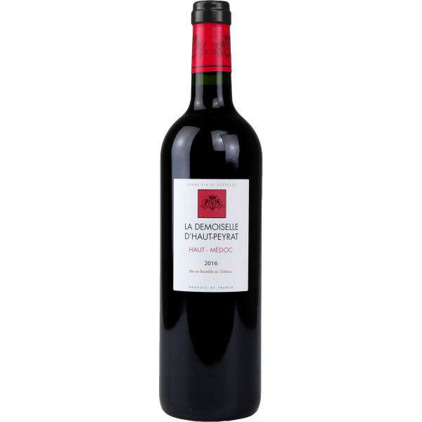 Vin rouge Haut-Médoc LA DEMOISELLE D'HAUT-PEYRAT75cl x1 353