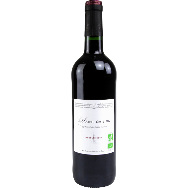 Vin rouge st Emilion bio DEFAULT  75cl x1 330