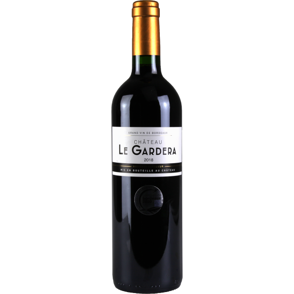 Vin rouge bordeaux supérieur Château Le Gardera  75ml x1 225