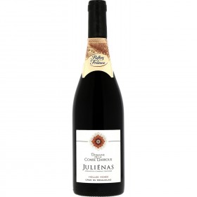 Vin rouge Beaujolais Julienas Gamay Vieilles Vignes DOMAINE DE LA COMBE DARROUX_Carrefour