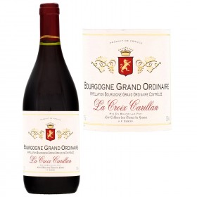 Vin rouge Bourgogne Grand Ordinaire LA CROIX CARILLAN_Carrefour