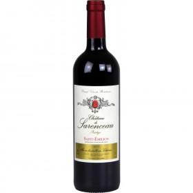 Vin rouge Saint-Emilion Prestige 2015 CHATEAU DE SARENCEAU_Carrefour