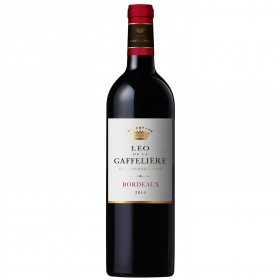 Vin rouge Bordeaux 2014 LEO DE LA GAFFELIERE_Carrefour