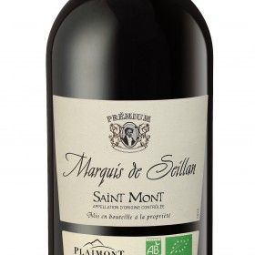 Vin rouge Bio Sud Ouest Saint-Mont Tannat - Cabernet Sauvignon - Pinenc MARQUIS DE SEILLAN EDITION LIMITEE_Carrefour