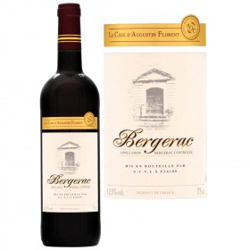 Vin rouge Bergerac 2016 CAVE AUGUSTIN FLORENT_Carrefour