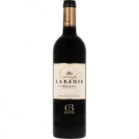 Vin Rouge Bordeaux Médoc Cabernet Sauvignon - Merlot - Petit Verdot - Cabernet Franc CHATEAU LABADIE REFLETS DE FRANCE_Carrefour