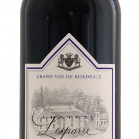 Vin rouge Bordeaux Supérieur CHATEAU LESPARRE_Carrefour