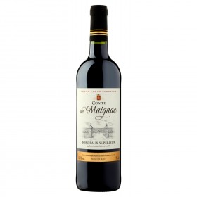 Vin rouge Bordeaux supérieur 2015 COMTE DE MAIGNAC_Carrefour