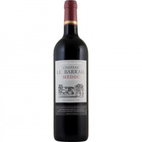 Vin rouge Bordeaux Medoc Cabernet Sauvignon - Merlot Cuvée Tradition CHATEAU LE BARRAIL CUVEE TRADITION_Carrefour