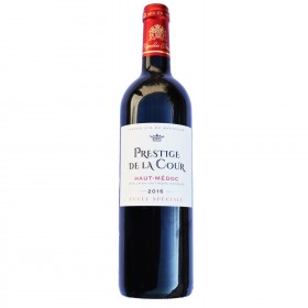 Vin rouge Haut-Médoc Cuvée Spéciale PRESTIGE DE LA COUR_Carrefour