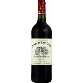 Vin rouge Puisseguin St-Emilion 2014 CHATEAU LA ROSE MAYAT_Carrefour