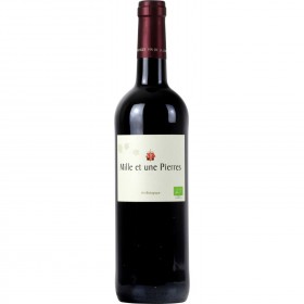 Vin rouge bio de Corrèze 2016 MILLE ET UNE PIERRES_Carrefour