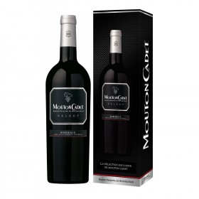 Vin rouge Bordeaux MOUTON CADET --75 cL_Carrefour