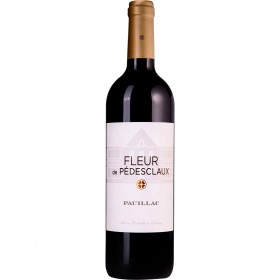 Vin Rouge Bordeaux Pauillac Merlot - Cabernet Sauvignon - Petit verdot - Cabernet Franc FLEUR DE PEDESCLAUX_Carrefour