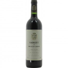 Vin Rouge Bordeaux Saint Julien SARGET DE GRUAUD-LAROSE_Carrefour