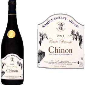 Vin rouge Chinon 2011 DOMAINE AUBERT MONORY_Carrefour