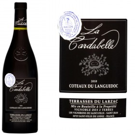 Vin rouge Coteaux du Languedoc 2010 LA CARDABELLE_Carrefour