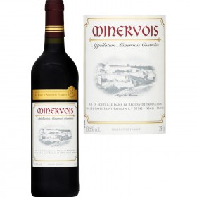 Vin rouge Minervois 2014 CAVE AUGUSTIN FLORENT_Carrefour
