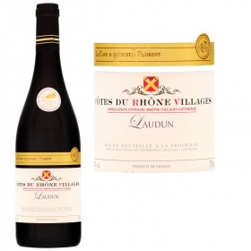 Vin rouge Côtes du Rhône Villages Laudun CAVE AUGUSTIN FLORENT_Carrefour