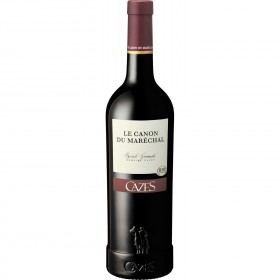 Vin rouge bio Pays Côtes Catalanes 2014 LE CANON DU MARECHAL_Carrefour