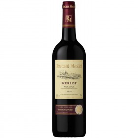 Vin rouge Vin de pays d'Oc merlot ROCHE MAZET_Carrefour