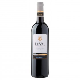 Vin rouge merlot 2014 LE VAL_Carrefour