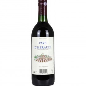 Vin rouge de pays d'Hérault_Carrefour