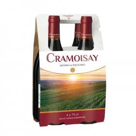 Vin rouge CRAMOISAY_Carrefour