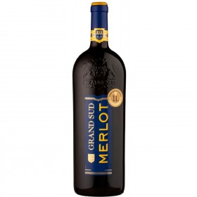 Vin rouge Merlot GRAND SUD_Carrefour