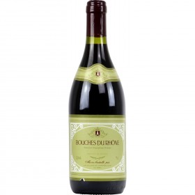 Vin rouge de pays Bouches du Rhône_Carrefour