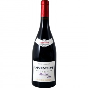 Vin rouge malbec INVENTIVE PIERRE JEAN LARRAQUE_Carrefour
