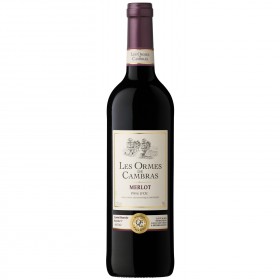 Vin rouge Merlot Pays d'Oc 2016 LES ORMES DE CAMBRAS_Carrefour